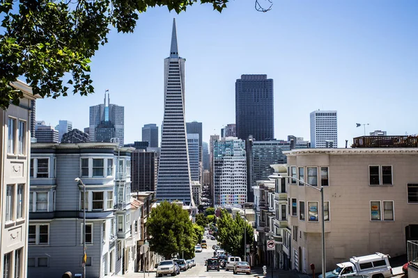 Достопримечательности Сан-Франциско — стоковое фото