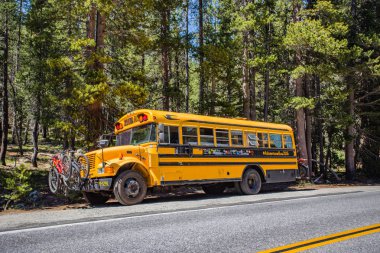 Yosemite Milli Parkı Seyahat otobüs