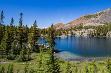 Mammoth Lakes dağlar