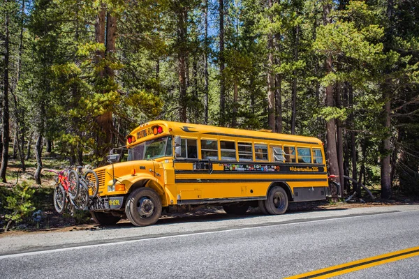 Parc national Yosemite Bus de voyage — Photo
