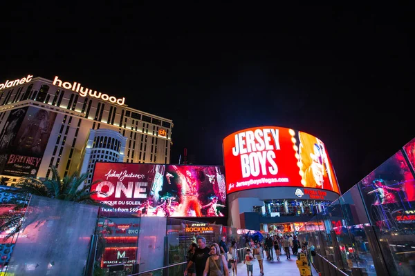 Lost Vegas City at Summer nights — Stock Photo, Image