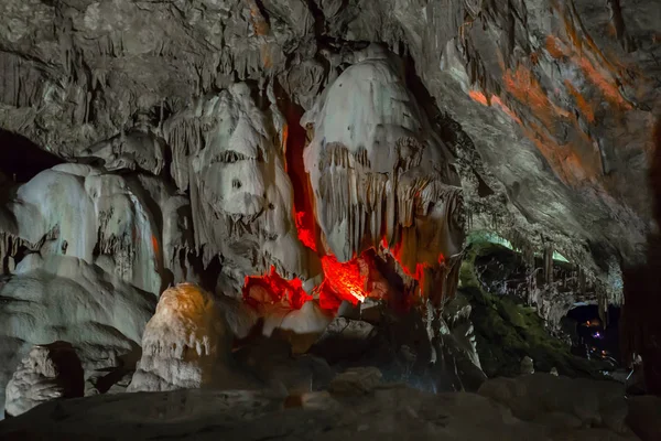 Neue athos-höhle — Stockfoto