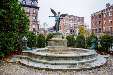 Geç Kasım 2016 yılında Boston şehir parkı