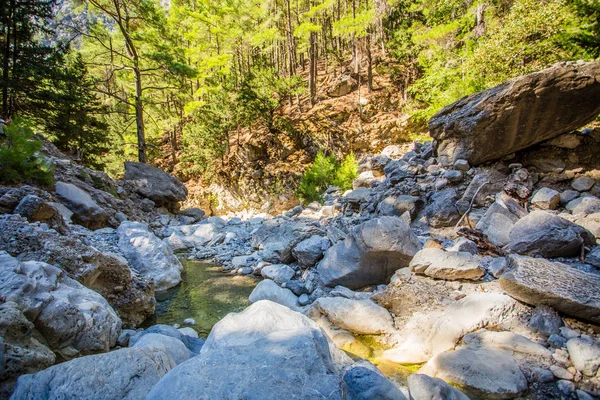 Samaria Gorge Crete — Zdjęcie stockowe