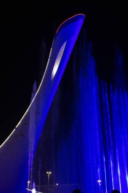 Sochi Olympic Park ışık gösterisi, yaz