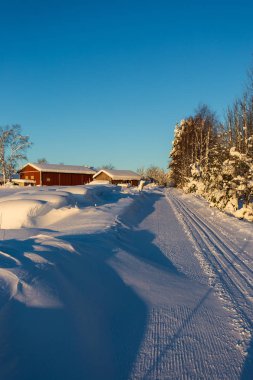 Lapland Ukkohalla kışın