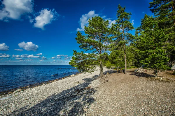 Ladoga Lake Noordelijke Eilanden — Stockfoto