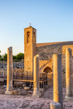 Kıbrıs Paphos arkeolojik site Kilisesi