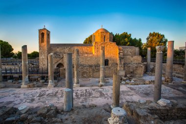 Kıbrıs Paphos arkeolojik site Kilisesi
