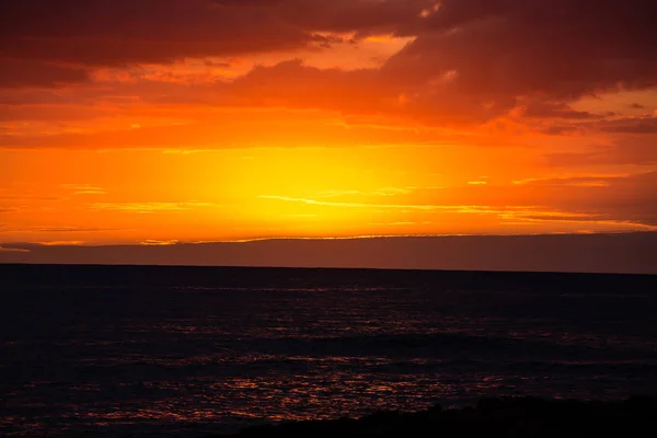 Cyprus Paphos Sunsets Seashore — Stock Photo, Image