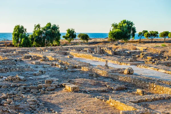 Chipre Paphos Sítio Arqueológico — Fotografia de Stock