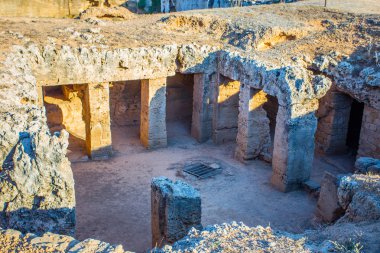 Kral Mezarları Paphos Kıbrıs