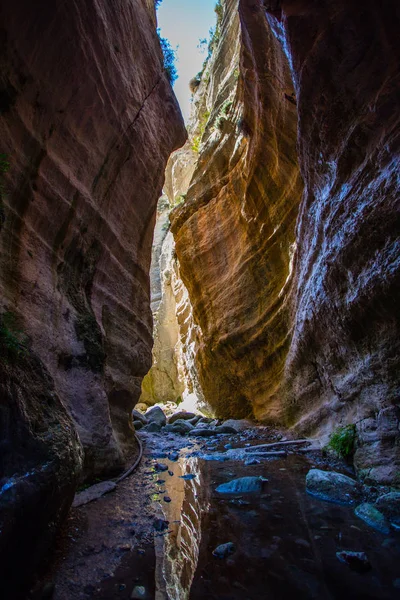 Avakas Gorge Trail Cyprus — Stockfoto