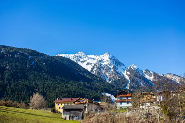 Alpes Austríacos Valle Mayrhofen —  Fotos de Stock