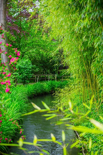 Giverny Claude Monet Kertjében — Stock Fotó