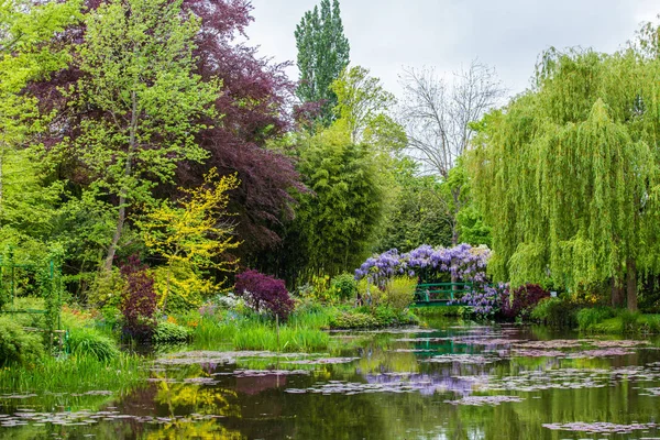 Giverny Claude Monets Garten — Stockfoto