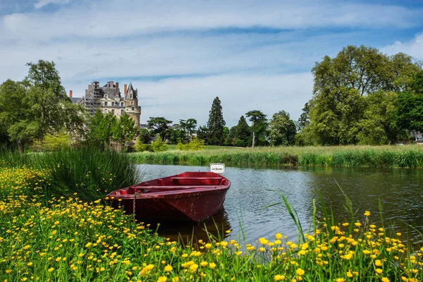 Castelo Brissac Terrenos — Fotografia de Stock