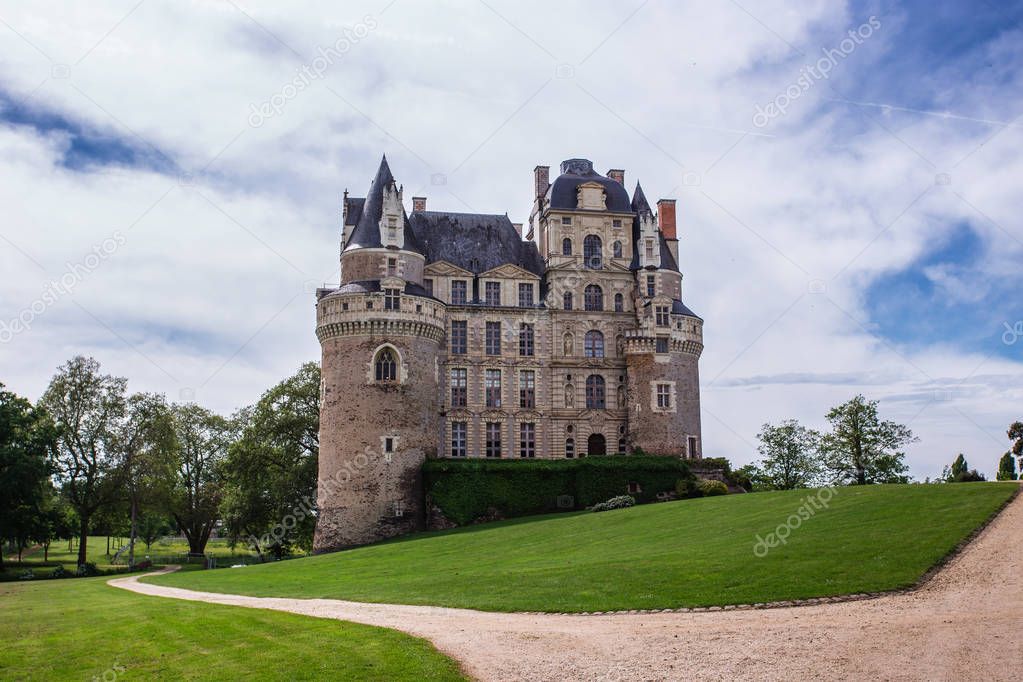 Brissac castle and grounds