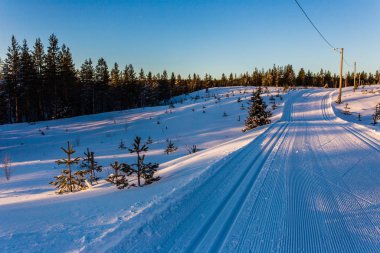 Nordic ski Lapland Finlandiya Paljakka Puolanka
