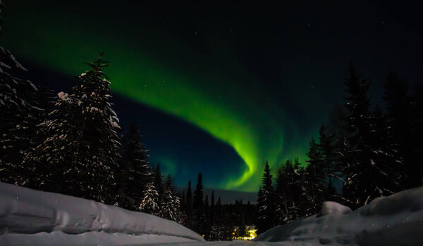 Nothern lights Finland Paljakka Puolanka