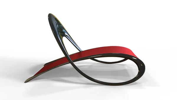 Illustration de conception de chaise concept 3D — Photo