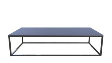 Kahve Tablo 3d render izole