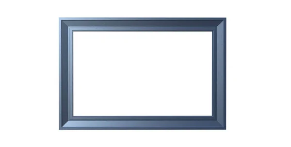 3d renderização de moderno isolado suspensão de aço azul cor foto f — Fotografia de Stock