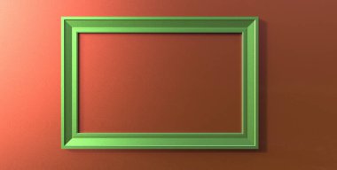 modern asılı çim 3D render renk fotoğraf karesinde bir ora