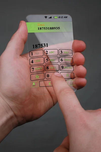 Futuristic Transparent Mobile