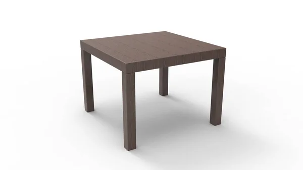 Tavolino in legno — Foto Stock