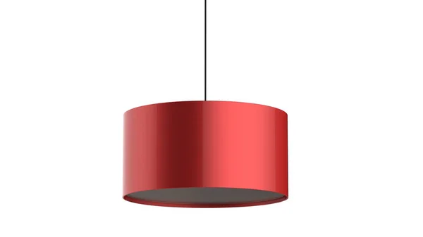 Lampe pendentif rouge Ombre — Photo