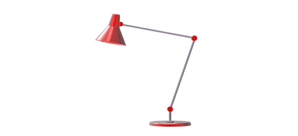 Лампа Красного офиса — стоковое фото