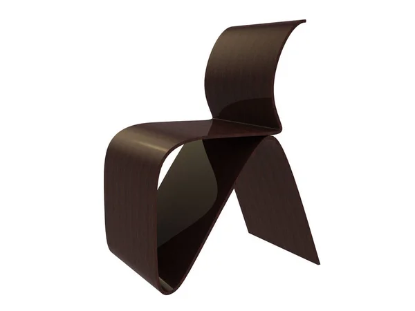 Дерев'яні проектування чохла на стілець — стокове фото