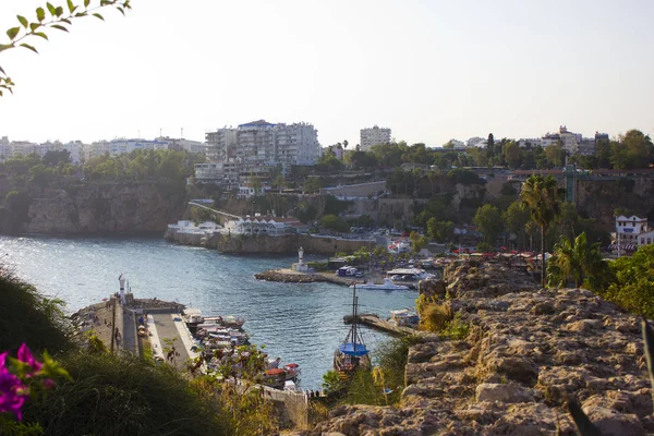 Mediterranean sea, mountains landscape in Antalya — Stock Photo, Image