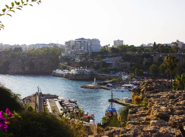 Jachthaven in Kaleici, Antalya, Turkije — Stockfoto