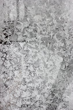 Pencere camı kış gri ayaz izi