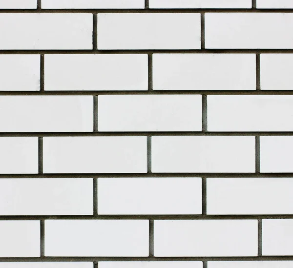 White background a wall of white brick — Stock Photo, Image