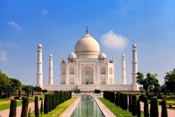 Índia Agra Taj Mahal — Fotografia de Stock