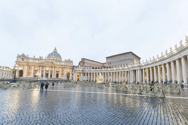 Vatican City Vatican 2018 Október Szent Péter Bazilika Kereszténység Legnagyobb — Stock Fotó