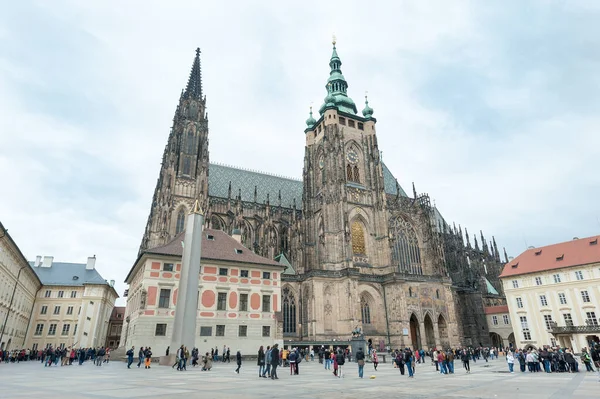2017年10月7日 チェコ共和国プラハ プラハの聖ヴィート大聖堂 — ストック写真