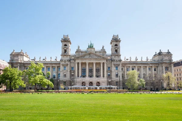 Budapešť Maďarsko Dubna 2020 Muzeum Etnografie Kossuthského Náměstí — Stock fotografie