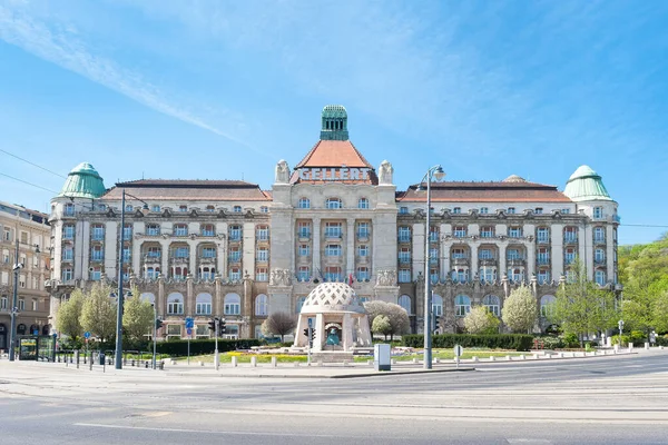 Budapest Hungary Квітня 2020 Gellert Hotel Один Найвідоміших Угорських Готелів — стокове фото