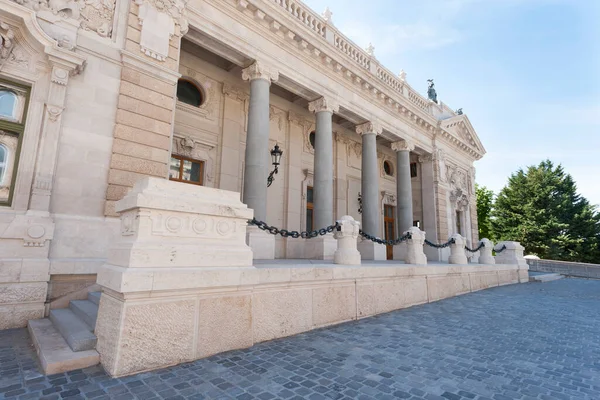 Budapest Ουγγαρια Απριλιου 2020 Δημιουργία Της Κύριας Φρουράς Στο Κάστρο — Φωτογραφία Αρχείου