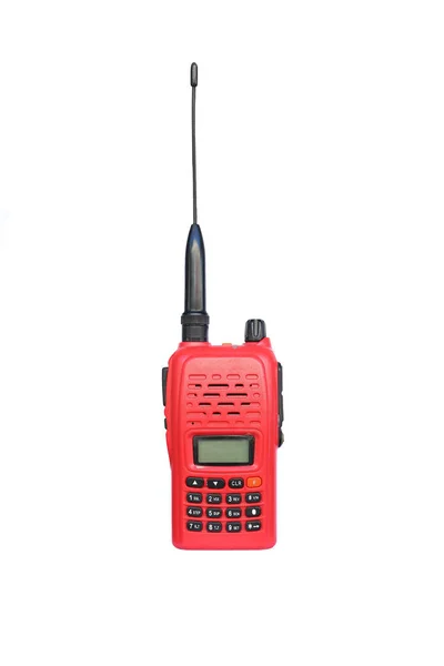 Beyaz arka plan üzerinde izole walkie talkie — Stok fotoğraf