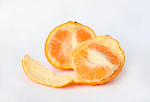 Orange fruit on white background — Stock Photo, Image