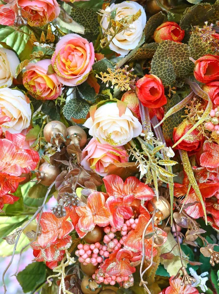 Piękny bukiet kwiatów dla tła — Zdjęcie stockowe