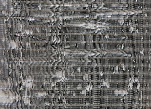 Skraplacza aluminium uszkodzonych wymiennika ciepła klimatyzator — Zdjęcie stockowe