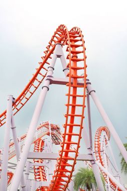 Bir Roller Coaster parça