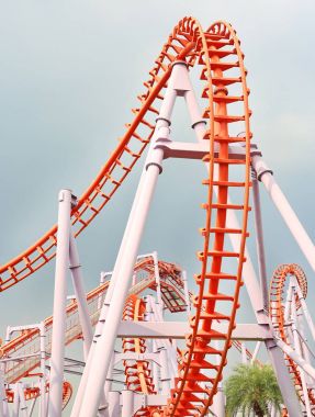 Bir Roller Coaster parça