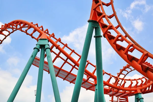 A Roller Coaster Track — Stock Photo, Image